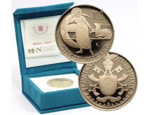 0914. Watykan, 100 euro 2019, Franciszek, Konstytucja Lumen Gentium