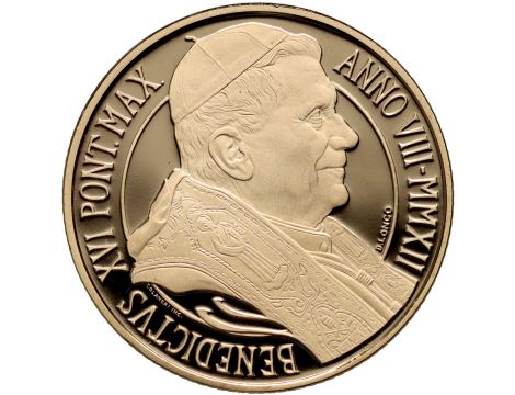 0921. Watykan, 50 euro 2012, Benedykt XVI, Nawrócenie św. Pawła - 3