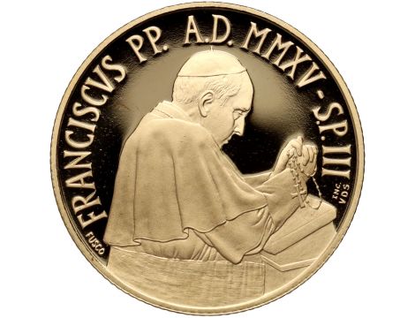 0922. Watykan, 50 euro 2015, Franciszek, Bazylika Matki Bożej w Pompejach - 3